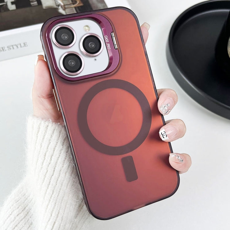 Lens Holder MagSafe PC Hybrid TPU Phone Case, For iPhone 12 Pro, For iPhone 11 Pro Max, For iPhone 11