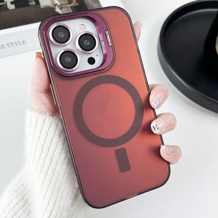 Lens Holder MagSafe PC Hybrid TPU Phone Case, For iPhone 12 Pro, For iPhone 11 Pro Max, For iPhone 11