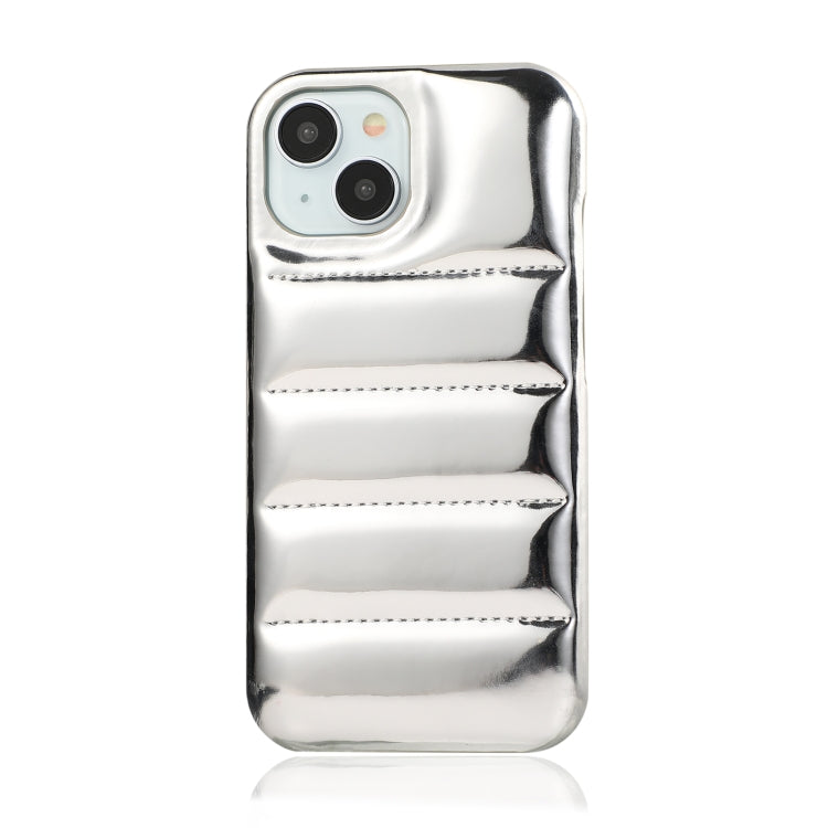 Laser Aurora Down Jacket All-inclusive Phone Case, For iPhone 15 Pro Max, For iPhone 15 Pro, For iPhone 15 Plus, For iPhone 15