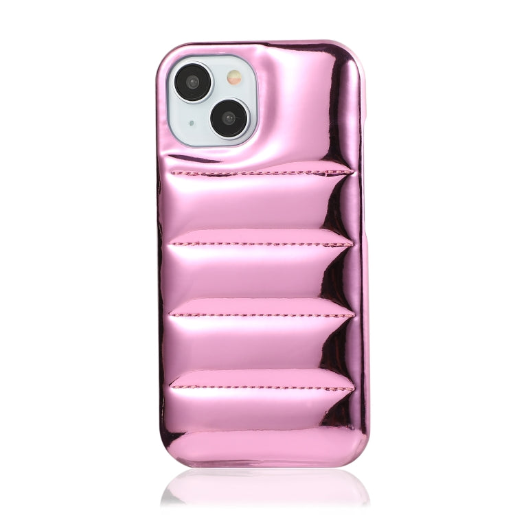 Laser Aurora Down Jacket All-inclusive Phone Case, For iPhone 15 Pro Max, For iPhone 15 Pro, For iPhone 15 Plus, For iPhone 15