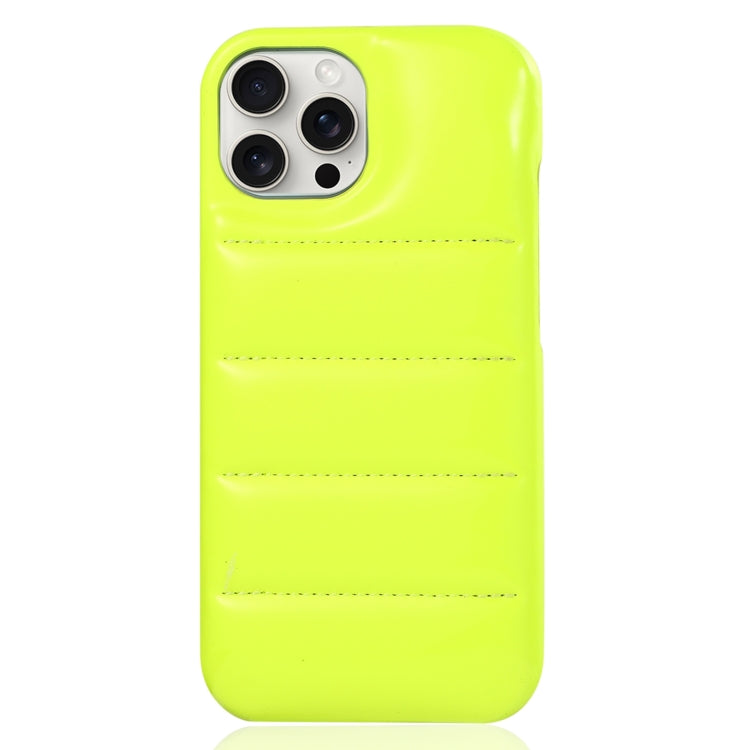 Laser Aurora Down Jacket All-inclusive Phone Case, For iPhone 15 Pro Max, For iPhone 15 Pro, For iPhone 15 Plus, For iPhone 15