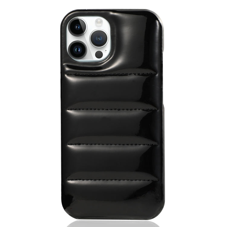 Laser Aurora Down Jacket All-inclusive Phone Case, For iPhone 14, For iPhone 14 Pro, For iPhone 14 Pro Max, For iPhone 13 Pro Max