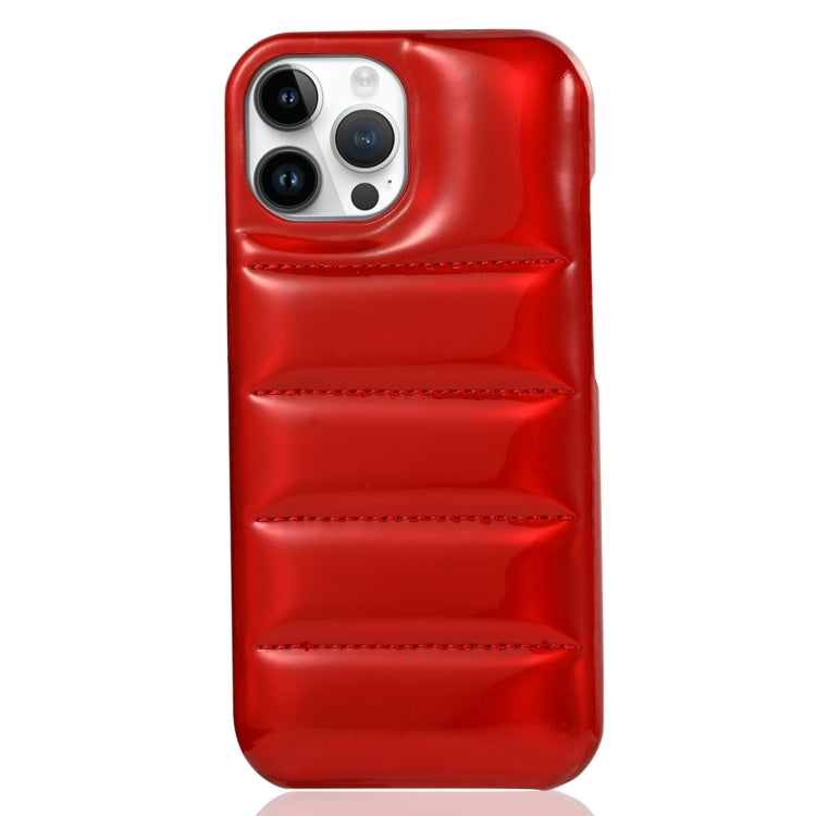 Laser Aurora Down Jacket All-inclusive Phone Case, For iPhone 14, For iPhone 14 Pro, For iPhone 14 Pro Max, For iPhone 13 Pro Max