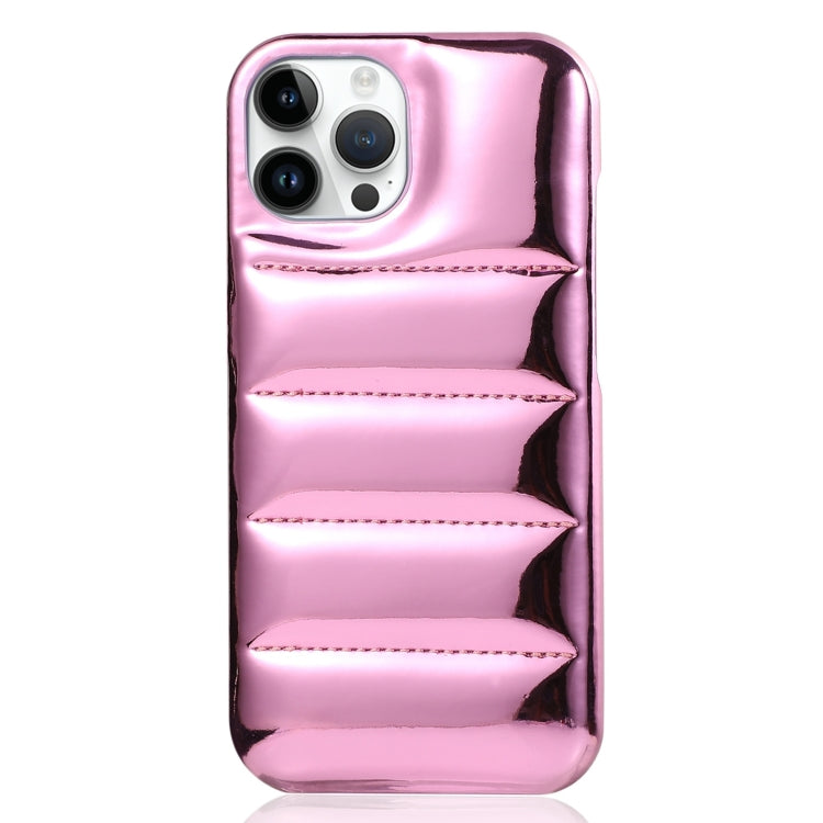 Laser Aurora Down Jacket All-inclusive Phone Case, For iPhone 14, For iPhone 14 Pro, For iPhone 14 Pro Max, For iPhone 13 Pro Max