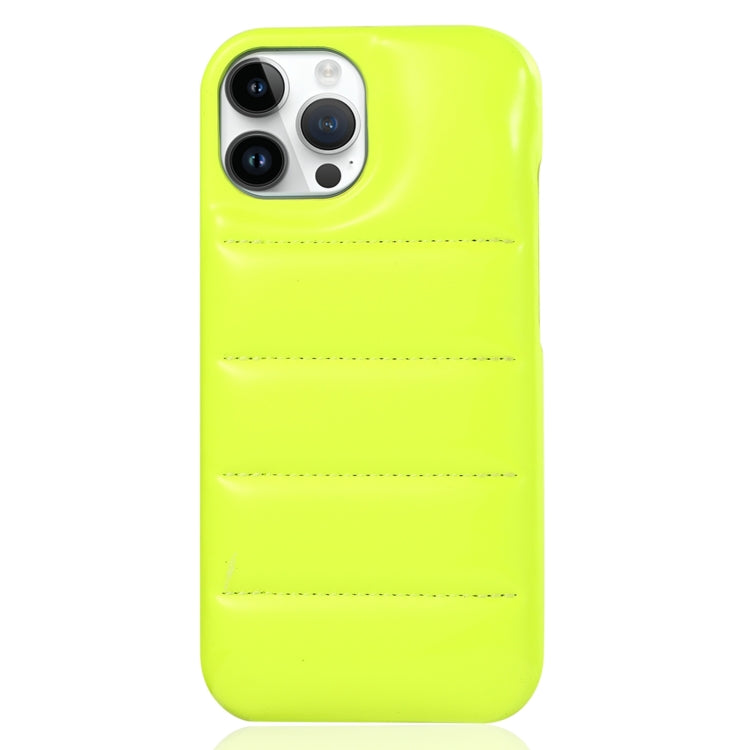 Laser Aurora Down Jacket All-inclusive Phone Case, For iPhone 14, For iPhone 14 Pro, For iPhone 14 Pro Max, For iPhone 13 Pro Max
