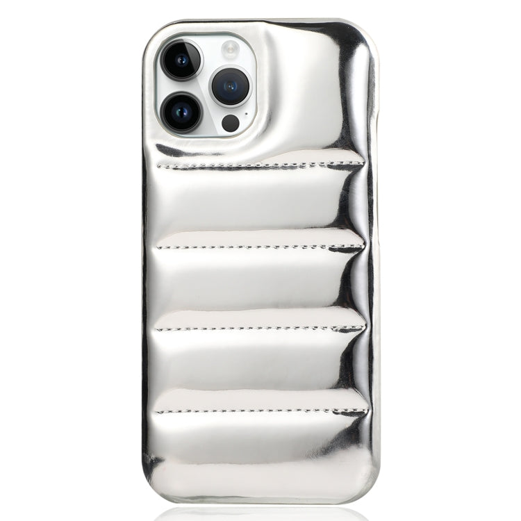 Laser Aurora Down Jacket All-inclusive Phone Case, For iPhone 12 Pro, For iPhone 11