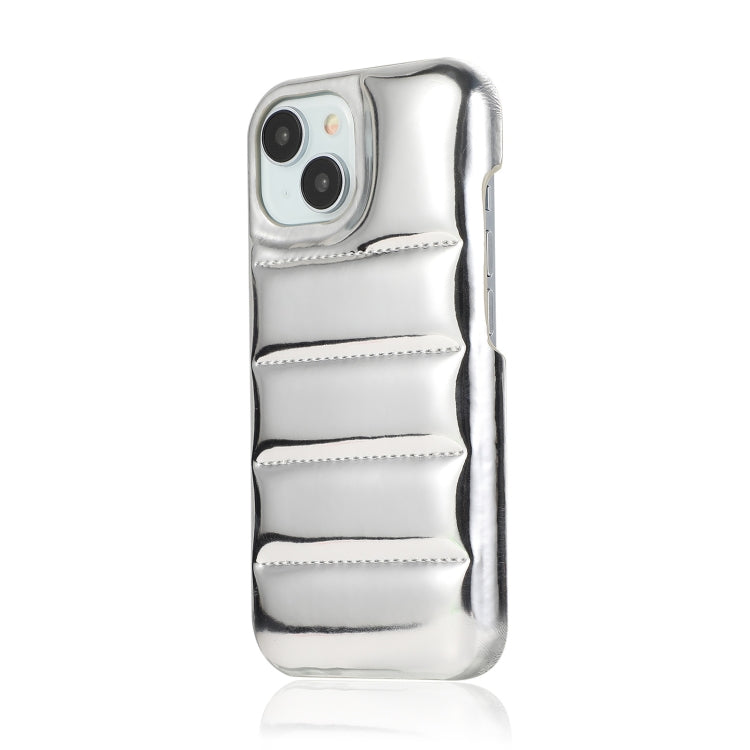 Laser Aurora Down Jacket All-inclusive Phone Case, For iPhone 15 Pro Max, For iPhone 15 Pro, For iPhone 15 Plus, For iPhone 15
