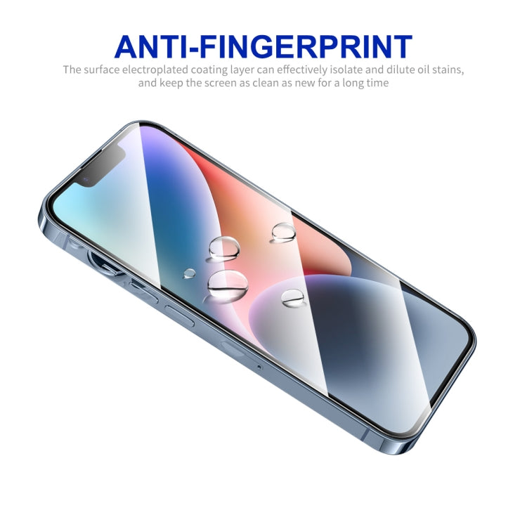ENKAY Easy Install High Alumina Silicon Full Glass Film, For iPhone 14 / 16e / 13 / 13 Pro, For iPhone 16 Pro Max, For iPhone 16 Pro, For iPhone 16 Plus, For iPhone 15 Plus, For iPhone 16, For iPhone 15, For iPhone 15 Pro Max, For iPhone 15 Pro...