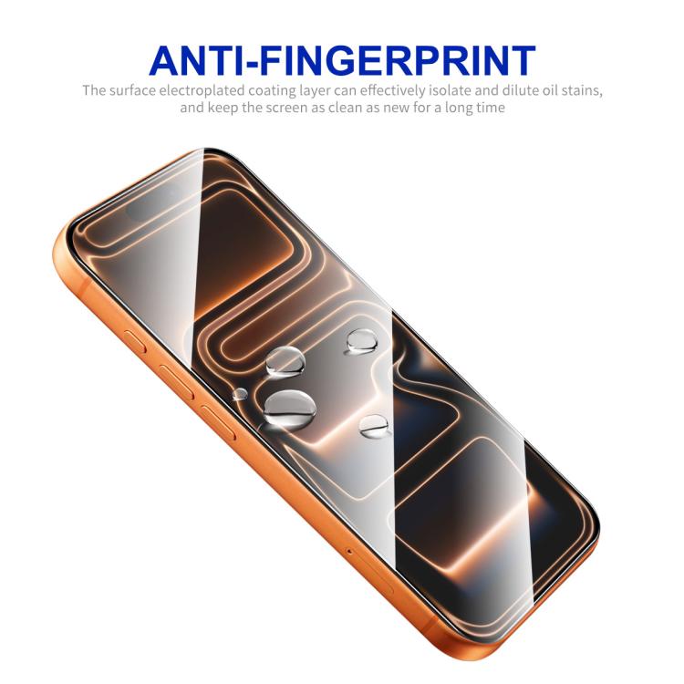 ENKAY Easy Install High Alumina Silicon Full Glass Film, For iPhone 14 / 16e / 13 / 13 Pro, For iPhone 16 Pro Max, For iPhone 16 Pro, For iPhone 16 Plus, For iPhone 15 Plus, For iPhone 16, For iPhone 15, For iPhone 15 Pro Max, For iPhone 15 Pro...