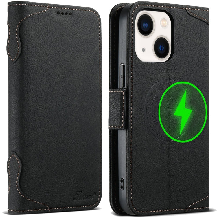 SUTENI J07 Multifunctional Horizontal Flip Magsafe Leather Phone Case, For iPhone 13 Pro Max, For iPhone 13 Pro, For iPhone 13, For iPhone 12 Pro Max