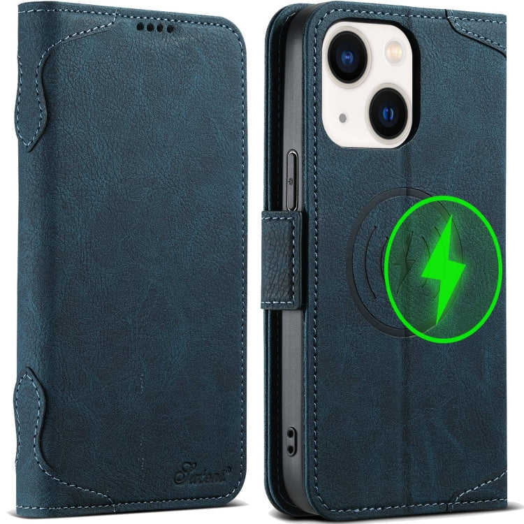 SUTENI J07 Multifunctional Horizontal Flip Magsafe Leather Phone Case, For iPhone 13 Pro Max, For iPhone 13 Pro, For iPhone 13, For iPhone 12 Pro Max