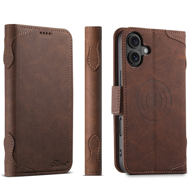 SUTENI J07 Multifunctional Horizontal Flip Magsafe Leather Phone Case