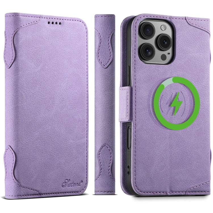 SUTENI J07 Multifunctional Horizontal Flip Magsafe Leather Phone Case