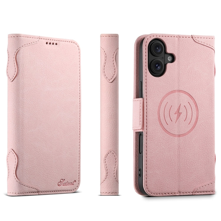 SUTENI J07 Multifunctional Horizontal Flip Magsafe Leather Phone Case