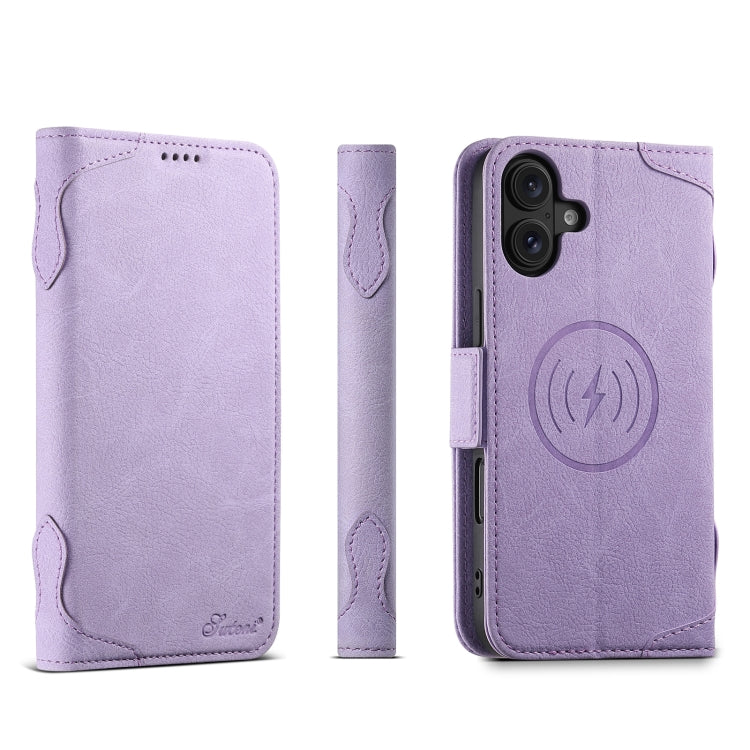 SUTENI J07 Multifunctional Horizontal Flip Magsafe Leather Phone Case