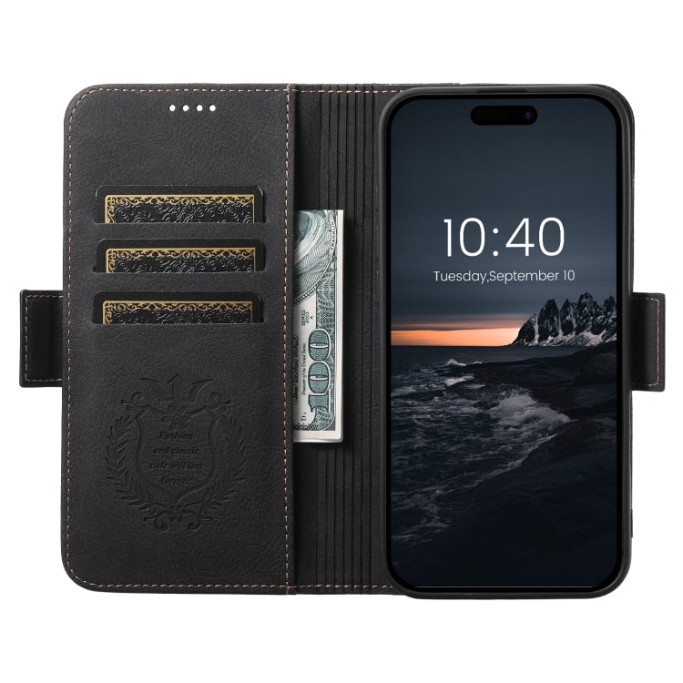 SUTENI J07 Multifunctional Horizontal Flip Magsafe Leather Phone Case
