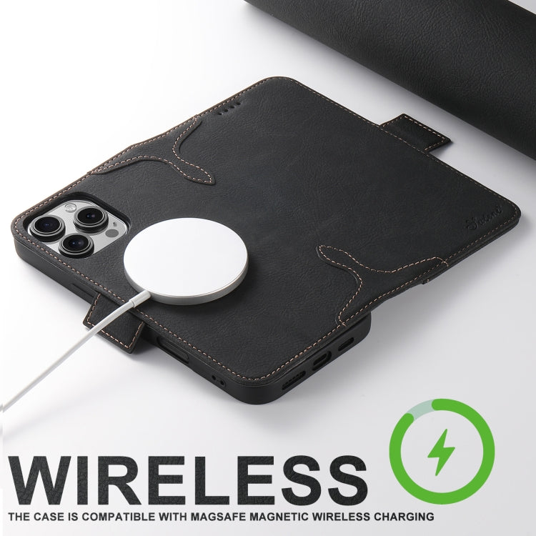 SUTENI J07 Multifunctional Horizontal Flip Magsafe Leather Phone Case