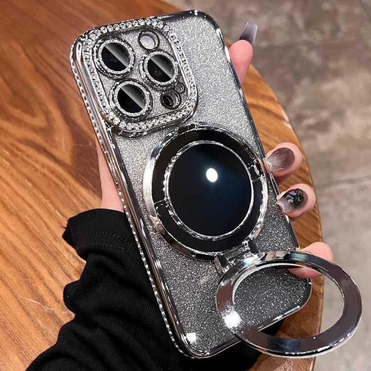 Rhinestone Mirror Glitter MagSafe TPU Phone Case, For iPhone 14 Pro Max, For iPhone 13 Pro Max, For iPhone 13 Pro, For iPhone 13