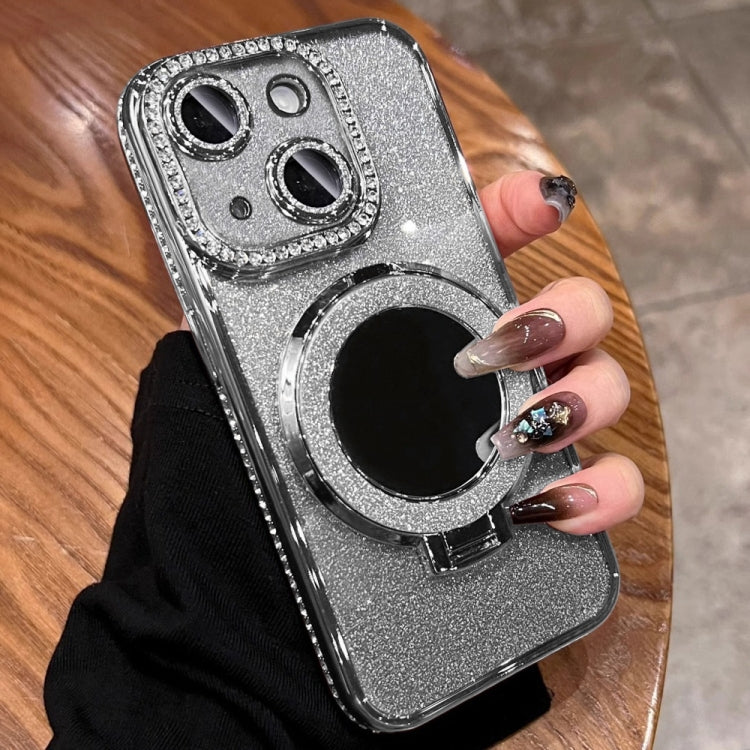 Rhinestone Mirror Glitter MagSafe TPU Phone Case, For iPhone 14 Pro Max, For iPhone 13 Pro Max, For iPhone 13 Pro, For iPhone 13