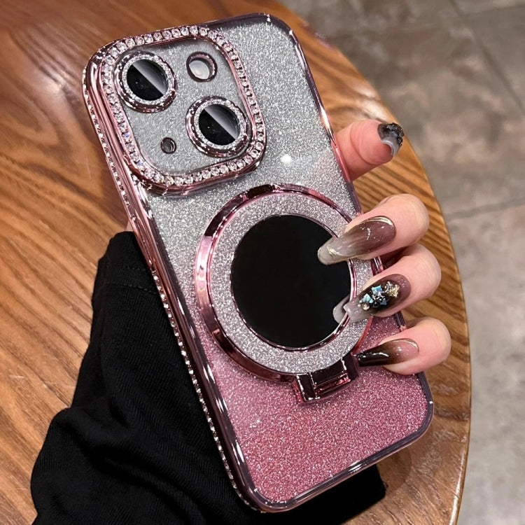 Rhinestone Mirror Glitter MagSafe TPU Phone Case, For iPhone 14 Pro Max, For iPhone 13 Pro Max, For iPhone 13 Pro, For iPhone 13