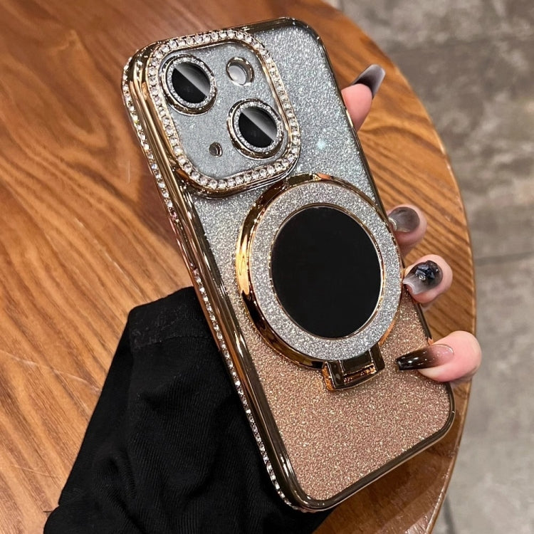 Rhinestone Mirror Glitter MagSafe TPU Phone Case, For iPhone 14 Pro Max, For iPhone 13 Pro Max, For iPhone 13 Pro, For iPhone 13