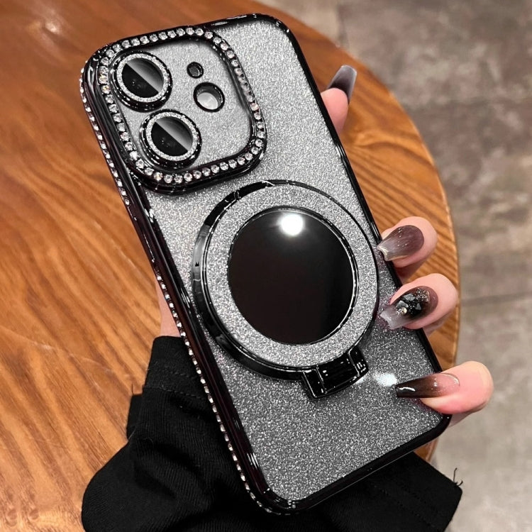 Rhinestone Mirror Glitter MagSafe TPU Phone Case, For iPhone 12, For iPhone 12 Pro Max, For iPhone 12 Pro, For iPhone 11 Pro Max