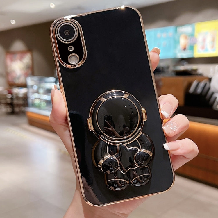 Embrace Stars Electroplating Astronaut Holder Phone Case