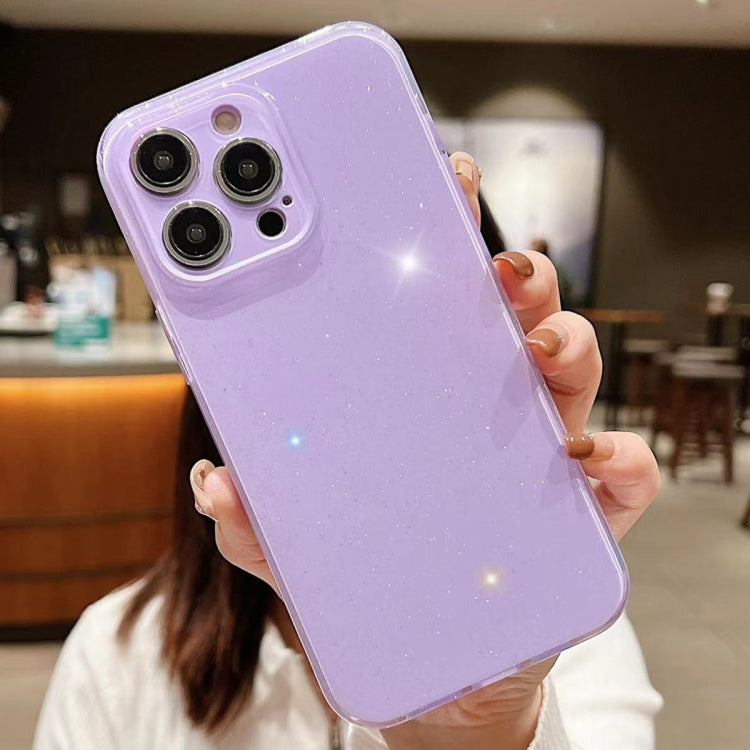 Jelly Glitter Solid Color TPU Phone Case, For iPhone 15 Pro Max, For iPhone 15 Pro