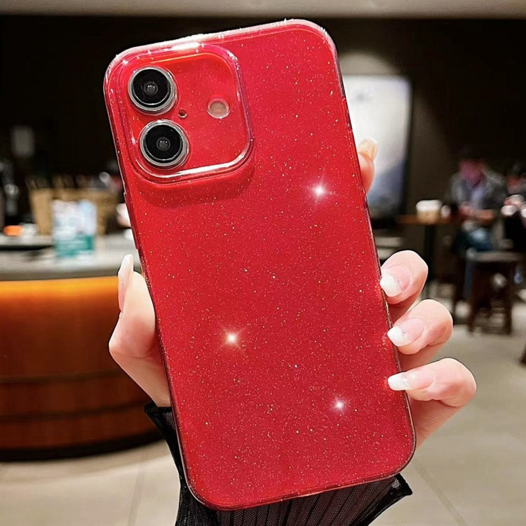 Jelly Glitter Solid Color TPU Phone Case, For iPhone 16 Plus, For iPhone 16