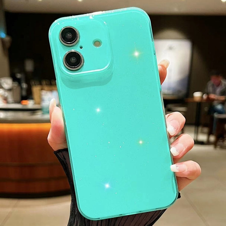 Jelly Glitter Solid Color TPU Phone Case, For iPhone 16 Plus, For iPhone 16
