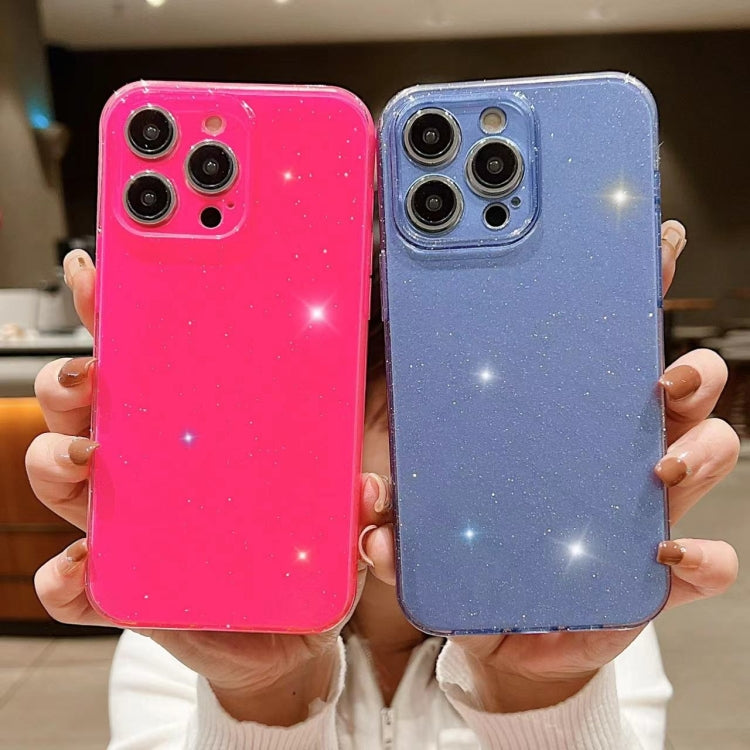 Jelly Glitter Solid Color TPU Phone Case, For iPhone 16 Plus, For iPhone 16