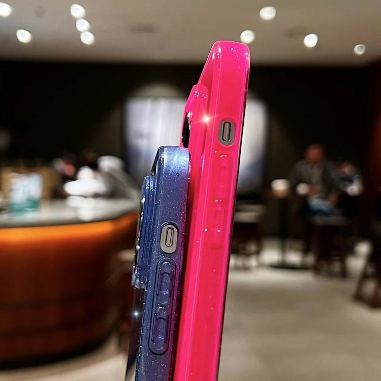 Jelly Glitter Solid Color TPU Phone Case, For iPhone 16 Plus, For iPhone 16
