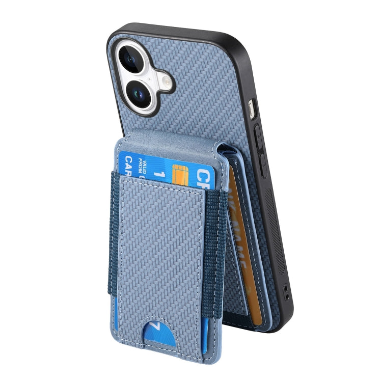 Carbon Fiber Vertical Flip Wallet Stand Phone Case, For iPhone 15, For iPhone 14 Plus, For iPhone 14, For iPhone 14 Pro