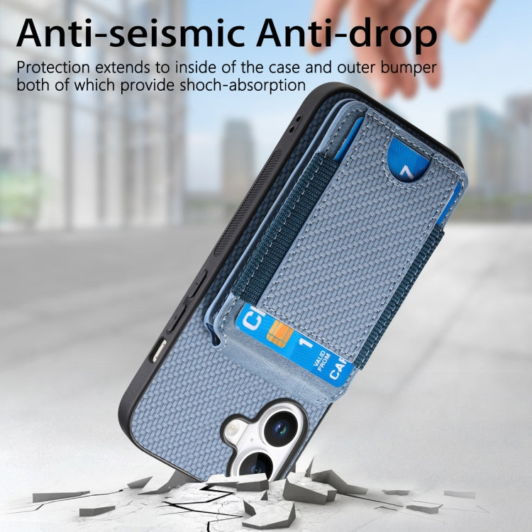 Carbon Fiber Vertical Flip Wallet Stand Phone Case, For iPhone 15, For iPhone 14 Plus, For iPhone 14, For iPhone 14 Pro