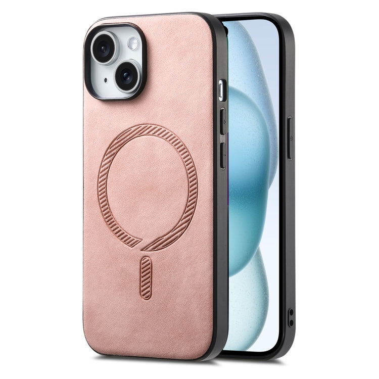 Solid Color Retro Magsafe PU Back Cover Phone Case, For iPhone 14 Pro Max, For iPhone 13 Pro Max, For iPhone 13 Pro
