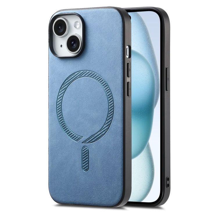 Solid Color Retro Magsafe PU Back Cover Phone Case, For iPhone 14 Pro Max, For iPhone 13 Pro Max, For iPhone 13 Pro