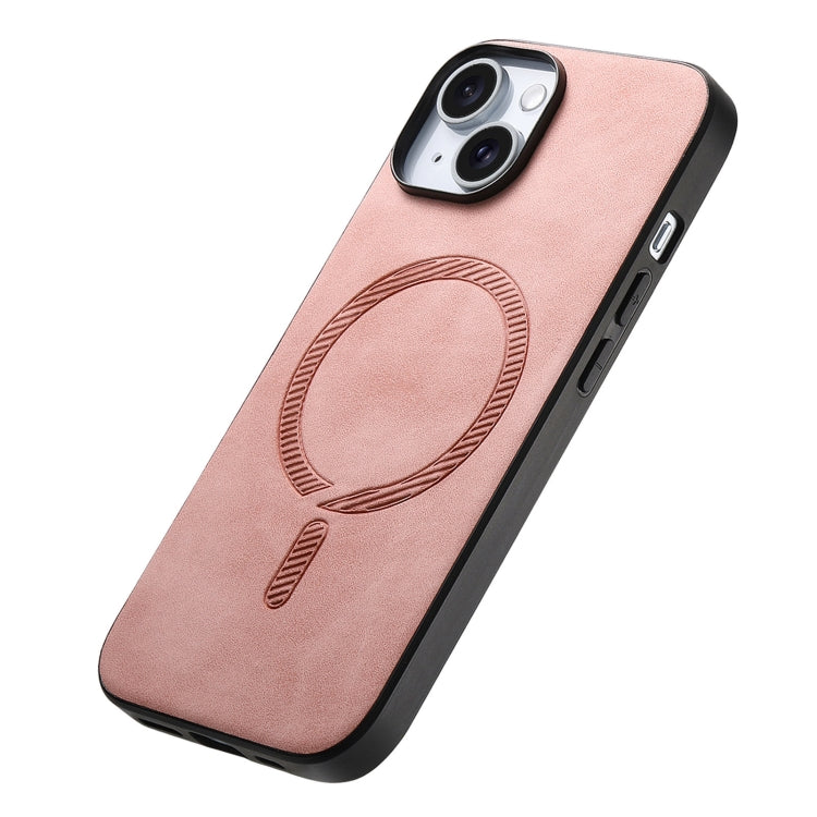 Solid Color Retro Magsafe PU Back Cover Phone Case, For iPhone 13, For iPhone 12, For iPhone 12 Pro Max
