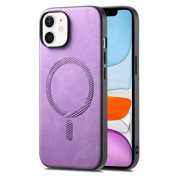 Solid Color Retro Magsafe PU Back Cover Phone Case, For iPhone XR, For iPhone 7 Plus / 8 Plus