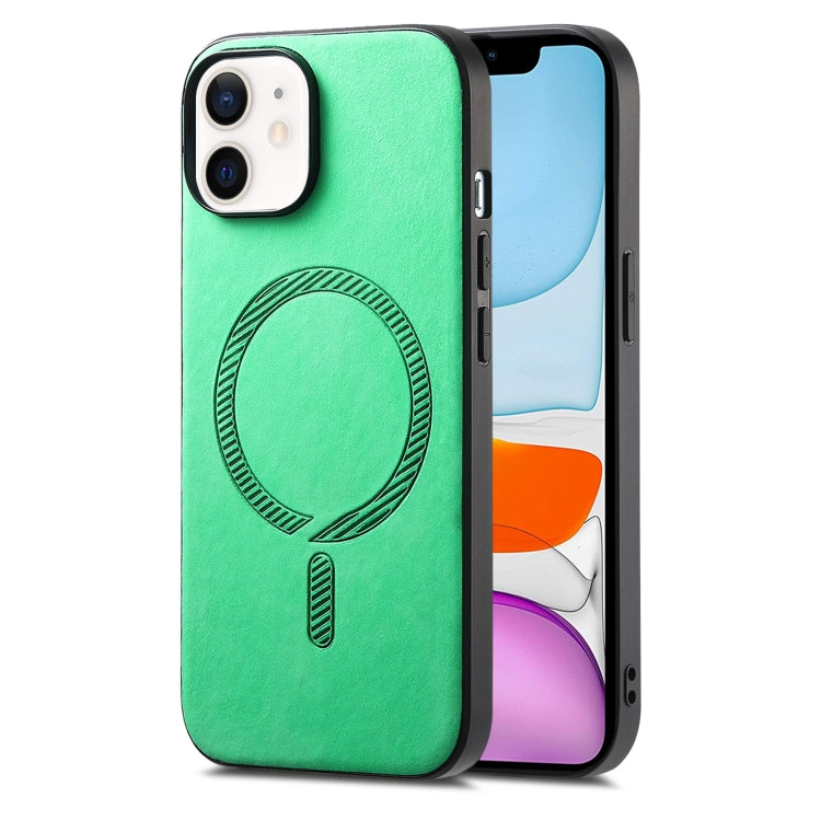 Solid Color Retro Magsafe PU Back Cover Phone Case, For iPhone XR, For iPhone 7 Plus / 8 Plus