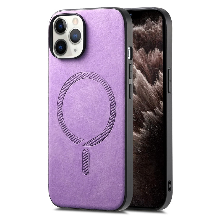 Solid Color Retro Magsafe PU Back Cover Phone Case, For iPhone XR, For iPhone 7 Plus / 8 Plus