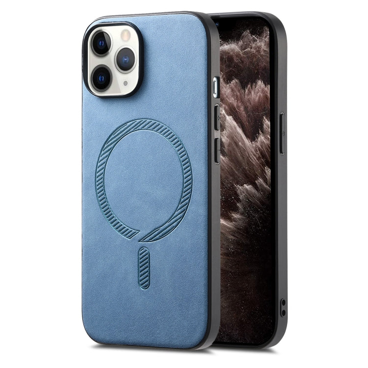 Solid Color Retro Magsafe PU Back Cover Phone Case, For iPhone XR, For iPhone 7 Plus / 8 Plus