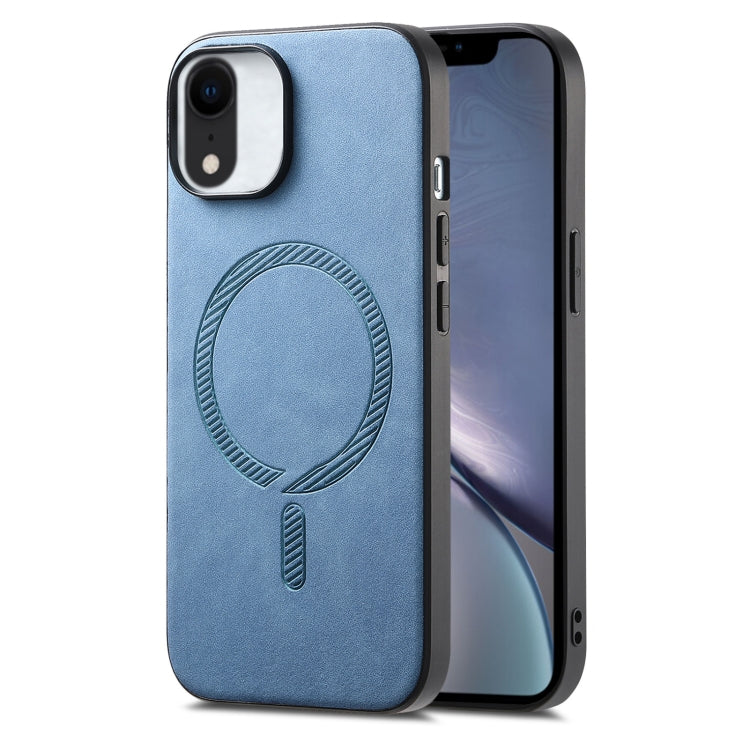 Solid Color Retro Magsafe PU Back Cover Phone Case, For iPhone XR, For iPhone XS Max, For iPhone 7 Plus / 8 Plus