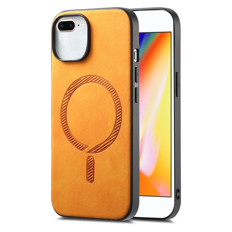 Solid Color Retro Magsafe PU Back Cover Phone Case, For iPhone XR, For iPhone XS Max, For iPhone 7 Plus / 8 Plus
