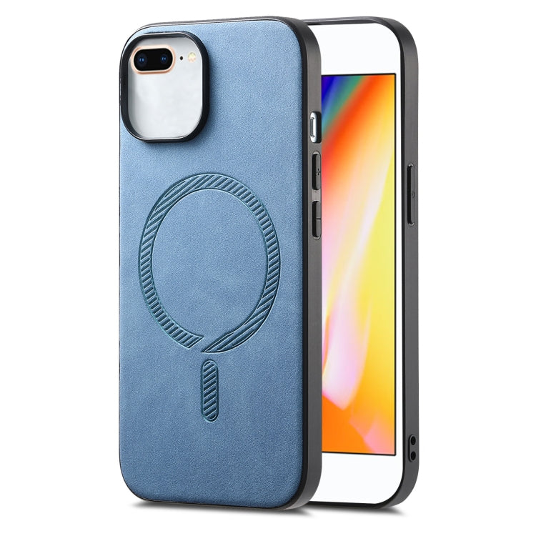 Solid Color Retro Magsafe PU Back Cover Phone Case, For iPhone XR, For iPhone XS Max, For iPhone 7 Plus / 8 Plus