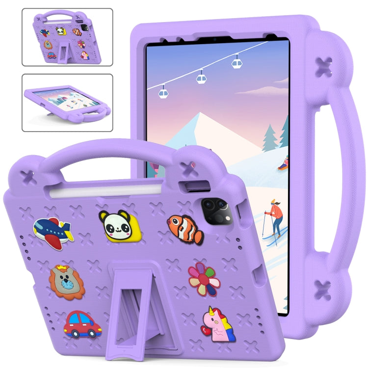 Handle Kickstand Children EVA Shockproof Tablet Case, For iPad Air 11 2025 / 2024, For iPad Air 13 2025 / 2024, For iPad Pro 13 2024, For iPad Pro 11 2024