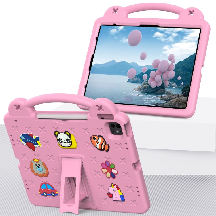 Handle Kickstand Children EVA Shockproof Tablet Case, For iPad Air 11 2025 / 2024, For iPad Air 13 2025 / 2024, For iPad Pro 13 2024, For iPad Pro 11 2024