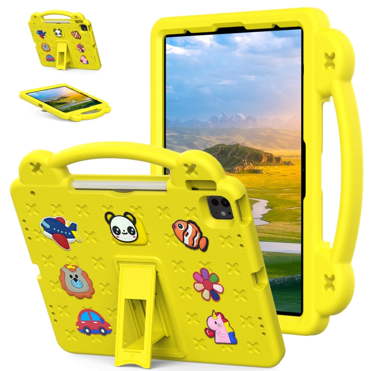 Handle Kickstand Children EVA Shockproof Tablet Case, For iPad Air 11 2025 / 2024, For iPad Air 13 2025 / 2024, For iPad Pro 13 2024, For iPad Pro 11 2024