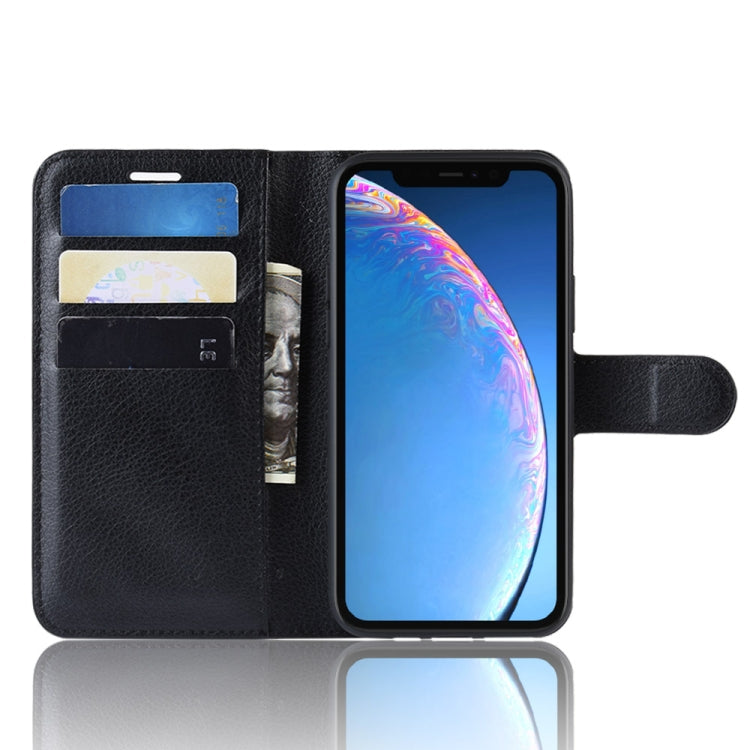 Litchi Texture Horizontal Flip Leather Case for iPhone XIR 2019, with Wallet & Holder & Card Slots, For XIR 2019, For iPhone 11