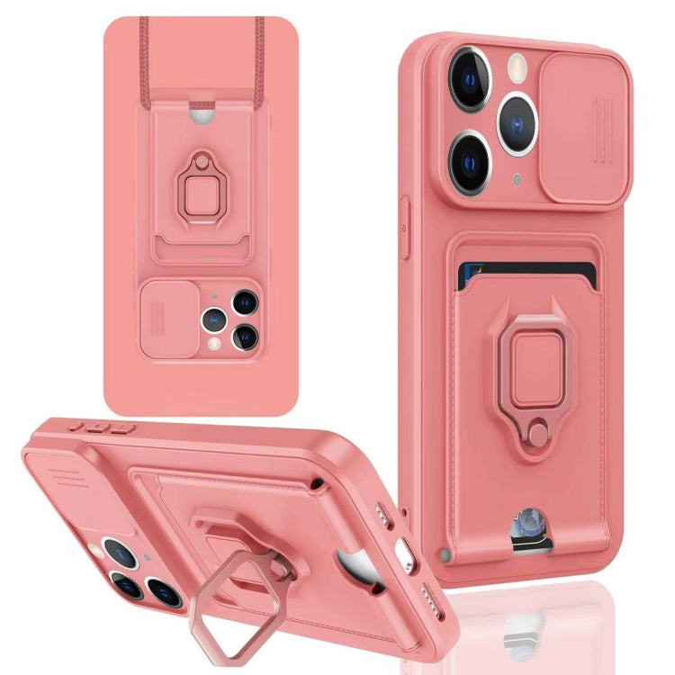Sliding Camshield Magnetic Card Holder Silicone Phone Case, For iPhone 13, For iPhone 12, For iPhone 12 Pro Max, For iPhone 12 Pro