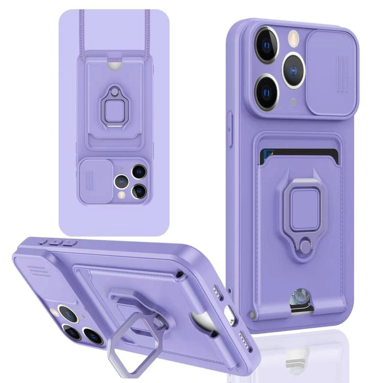 Sliding Camshield Magnetic Card Holder Silicone Phone Case, For iPhone 13, For iPhone 12, For iPhone 12 Pro Max, For iPhone 12 Pro